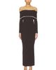La Porte La Porte Anya Foldover Dress - 1