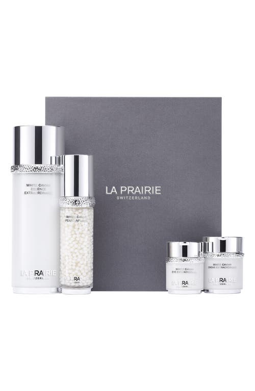 La Prairie La Prairie White Caviar Holiday Ritual Skin Care Set $1,347 Value 
