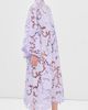 La Vie Style House La Vie Style House Violet Floral Flat Lace Maxi Caftan Violet One - 4