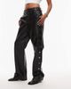 Laagam LAAGAM blondie high rise pants in black - 2