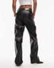 Laagam LAAGAM blondie high rise pants in black - 3