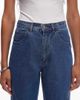 Laagam LAAGAM dallas turn-up wide leg jeans in indigo - part of a set-Blue - 4