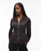 Laagam LAAGAM Harlem zippered shirt in black - 1