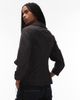 Laagam LAAGAM Harlem zippered shirt in black - 2
