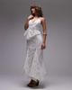 Laagam LAAGAM lea midaxi dress in white lace - 1