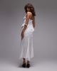 Laagam LAAGAM lea midaxi dress in white lace - 3
