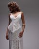 Laagam LAAGAM lea midaxi dress in white lace - 4