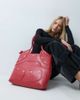 Laagam Laagam maren tote bag in red texture - 3