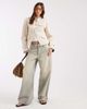 Laagam Laagam milou military style jacket in ecru-White - 2