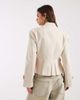 Laagam Laagam milou military style jacket in ecru-White - 3