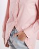 Laagam Laagam No Boyfriend asymmetric front split shirt in pink - 3
