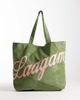 Laagam Laagam paradise shopping bag in khaki-Green - 1