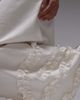 Laagam LAAGAM pinot maxi linen mix skirt in white - 3