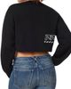 L/AB C/O OFF-WHITE L/AB C/O OFF-WHITE Cropped Crewneck Sweater - 2