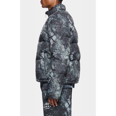 L/AB C/O OFF-WHITE L/AB C/O OFF-WHITE Diag Barracuda Puffer Jacket
