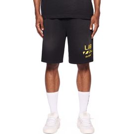 L/AB C/O OFF-WHITE L/AB C/O OFF-WHITE Diag Garment Wash Shorts