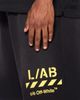 L/AB C/O OFF-WHITE L/AB C/O OFF-WHITE Diag Garment Wash Shorts - 4
