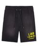 L/AB C/O OFF-WHITE L/AB C/O OFF-WHITE Diag Garment Wash Shorts - 5