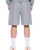 L/AB C/O OFF-WHITE L/AB C/O OFF-WHITE Diagonal Logo Cotton French Terry Sweat Shorts - 2