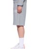 L/AB C/O OFF-WHITE L/AB C/O OFF-WHITE Diagonal Logo Cotton French Terry Sweat Shorts - 3