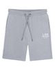 L/AB C/O OFF-WHITE L/AB C/O OFF-WHITE Diagonal Logo Cotton French Terry Sweat Shorts - 5