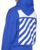 L/AB C/O OFF-WHITE L/AB C/O OFF-WHITE Diagonal Stripe Logo Cotton French Terry Graphic Hoodie - 4