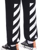 L/AB C/O OFF-WHITE L/AB C/O OFF-WHITE Diagonal Stripe Logo Cotton French Terry Joggers - 4