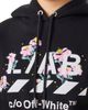 L/AB C/O OFF-WHITE L/AB C/O OFF-WHITE Graphic Crop Hoodie - 4