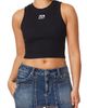 L/AB C/O OFF-WHITE L/AB C/O OFF-WHITE Graphic Rib Crop Tank - 1