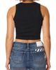 L/AB C/O OFF-WHITE L/AB C/O OFF-WHITE Graphic Rib Crop Tank - 2
