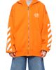 L/AB C/O OFF-WHITE L/AB C/O OFF-WHITE Kids' Diag Graphic Full Zip Hoodie - 2