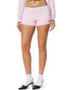 L/AB C/O OFF-WHITE L/AB C/O OFF-WHITE Logo Mesh Shorts - 1