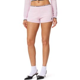 L/AB C/O OFF-WHITE L/AB C/O OFF-WHITE Logo Mesh Shorts