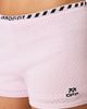 L/AB C/O OFF-WHITE L/AB C/O OFF-WHITE Logo Mesh Shorts - 4