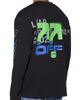 L/AB C/O OFF-WHITE L/AB C/O OFF-WHITE Off Active Long Sleeve Cotton Graphic T-Shirt - 4