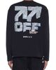L/AB C/O OFF-WHITE L/AB C/O OFF-WHITE Off Active Tape Appliqué Long Sleeve Graphic T-Shirt - 2