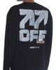 L/AB C/O OFF-WHITE L/AB C/O OFF-WHITE Off Active Tape Appliqué Long Sleeve Graphic T-Shirt - 4