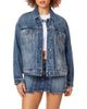 L/AB C/O OFF-WHITE L/AB C/O OFF-WHITE Relaxed Denim Jacket - 1