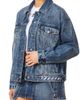 L/AB C/O OFF-WHITE L/AB C/O OFF-WHITE Relaxed Denim Jacket - 3