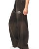 L/AB C/O OFF-WHITE L/AB C/O OFF-WHITE Wide Leg Cotton Jersey Pants - 3