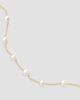 Lab Grown Diamonds with Pearl Women's 18K Yellow Gold & Cultured Freshwater Pearl Necklace - 3