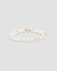 Lab Grown Diamonds with Pearl Women's 18K Yellow Gold & Freshwater Pearl Bracelet - 1