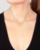 Lab Grown Diamonds with Pearl Women's 18K Yellow Gold, Cultured Freshwater Pearl & 0.09 TCW Diamond Heart Pendant Necklace - 2