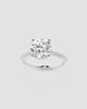 Lab Grown Diamonds Women's 14K White Gold & 3.25 TCW Round Lab-Grown Diamond Engagement Ring - 4