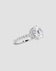 Lab Grown Diamonds Women's 14K White Gold & 4.5ct Lab-Grown Diamond Engagement Ring - 4