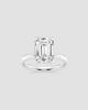 Lab Grown Diamonds Women's 14K White Gold & Emerald-Cut Lab-Grown Diamond Solitaire Ring/0.50-5.00 TCW - 4