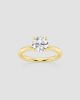 Lab Grown Diamonds Women's 14K Yellow Gold & Round Lab-Grown Diamond Solitaire Ring/1.00-5.00 TCW - 4
