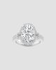 Lab Grown Diamonds Women's 18K White Gold & 3.6 TCW Lab-Grown Diamond Engagement Ring - 4