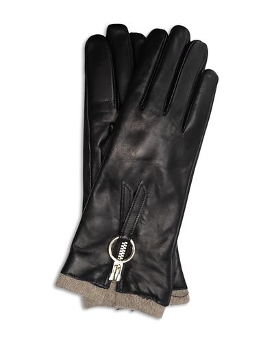 Labonia Labonia Zip Leather Gloves