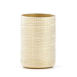 Labrazel Labrazel Woven Gold Brush Holder 